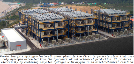 Hydrogen Fuel Cell Power Plant